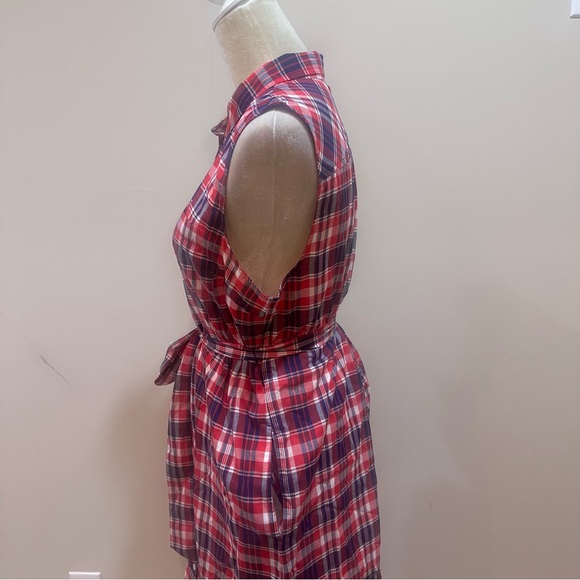 J. Crew Plaid Button Down Dress - Picture 7 of 10